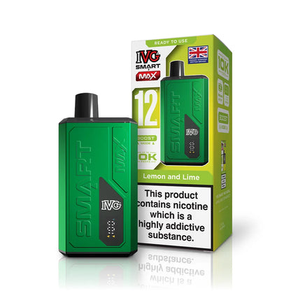 IVG Smart Max Vape Kit-20mg,1000mAh Battery,10ml E-liquid,Multiple Nicotine20 Flavors