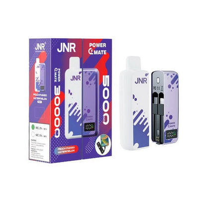 JNR PowerMate 30K Kit-5000mAh Battery, 15ml E-liquid, Multiple Nicotine 10 Flavors