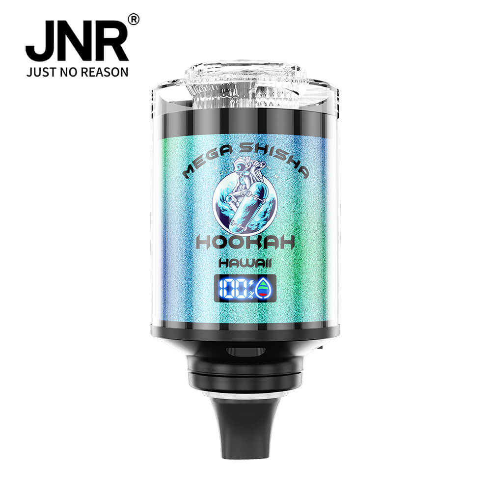 JNR Mega Shisha Hookah 100000 Puffs Disposable Vape In Sales-2200mAh Battery, 60ml E-liquid, Multiple Nicotine 12 Flavors
