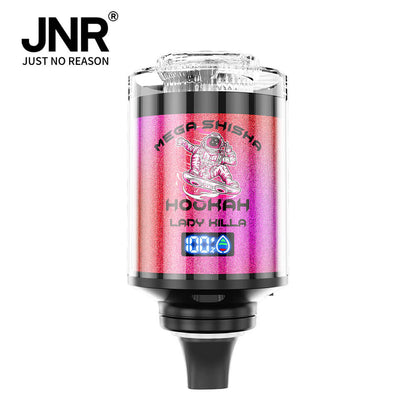 JNR Mega Shisha Hookah 100000 Puffs Disposable Vape In Sales-2200mAh Battery, 60ml E-liquid, Multiple Nicotine 12 Flavors