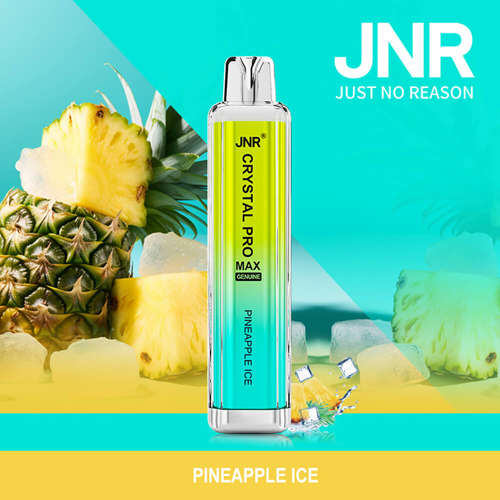 JNR CRYSTAL PRO MAX 5000 Puffs Disposable Vape In Sales-850mAh Battery, 20ml E-liquid, Multiple Nicotine 20 Flavors