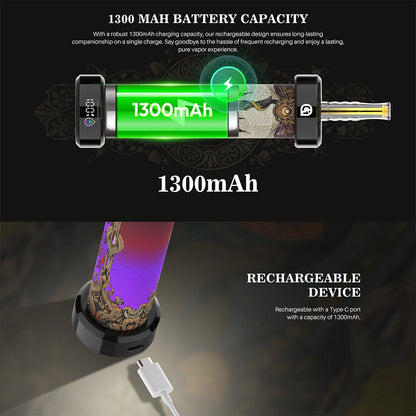 Arymi Hookalit 40000 Puffs Disposable Vape 40ml  1300mAh  20  Flavors.