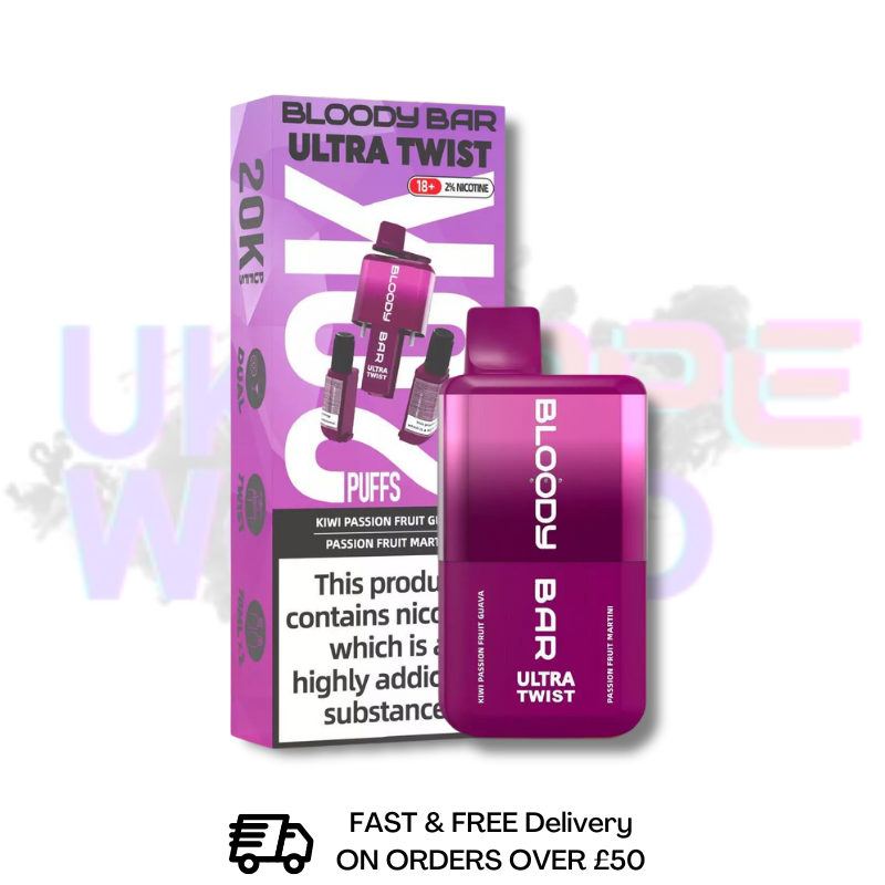 Bloody Bar 20K Puff Ultra Twist Disposable Bar | Only £8.99