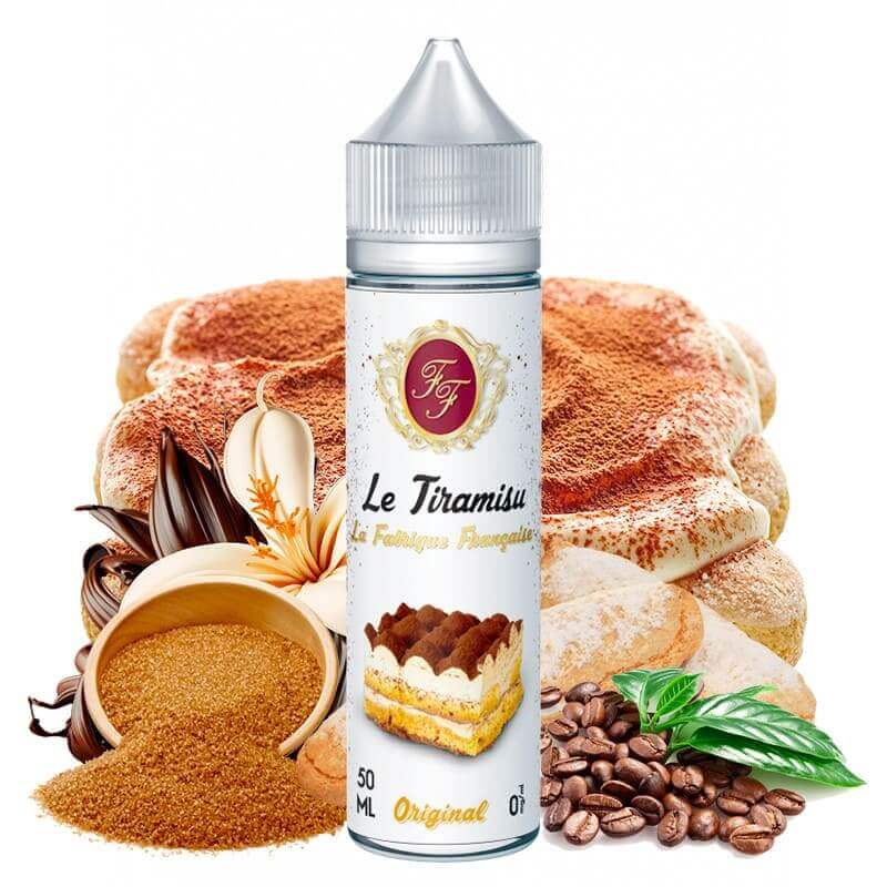 LA FABRIQUE FRANÇAISE Le Tiramisu - E-liquide 50ml
