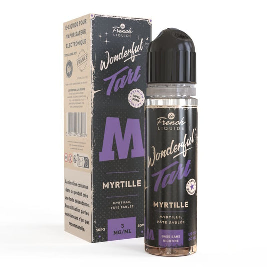 LE FRENCH LIQUIDE Wonderful Tart Myrtille 50ml + 1 Booster 20mg