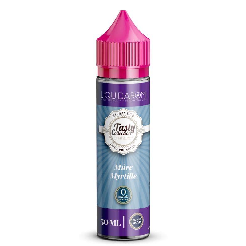 LIQUIDAROM TASTY Mûre Myrtille - E-liquide 50ml