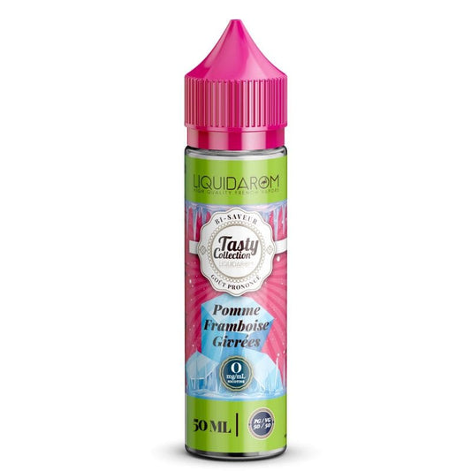 LIQUIDAROM TASTY Pomme Framboise Givrés - E-liquide 50ml