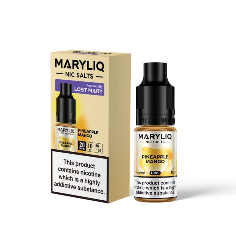 LOST MARY Maryliq Pineapple Mango - Sel de nicotine 10ml