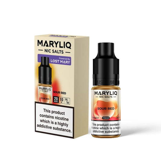 LOST MARY Maryliq Sour Red - Sel de nicotine 10ml