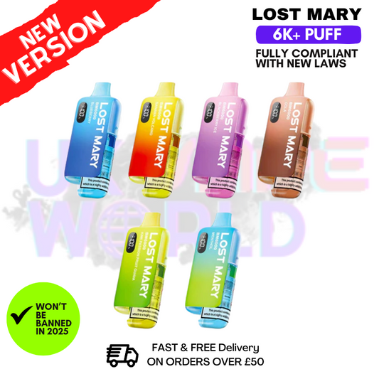 Lost Mary 6K Puff 6000 Pod Kit NEW - ONLY £10.99