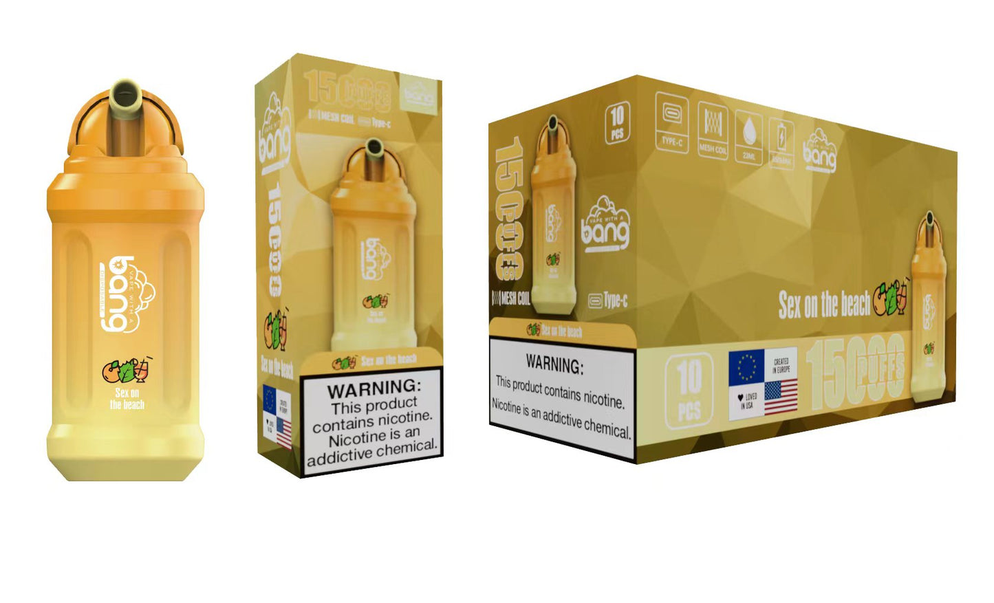 BANG 15000 Puffs 25 - Bang 15000 Puffs 5% Low Nicotine 23ML 600mAh Rechargeable Bulk Buy Disposable Best Vapes Pen Wholesale 16 Flavors