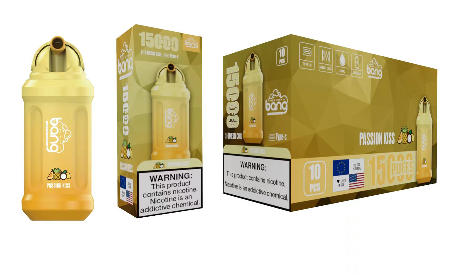 BANG 15000 Puffs 25 - Bang 15000 Puffs 5% Low Nicotine 23ML 600mAh Rechargeable Bulk Buy Disposable Best Vapes Pen Wholesale 16 Flavors