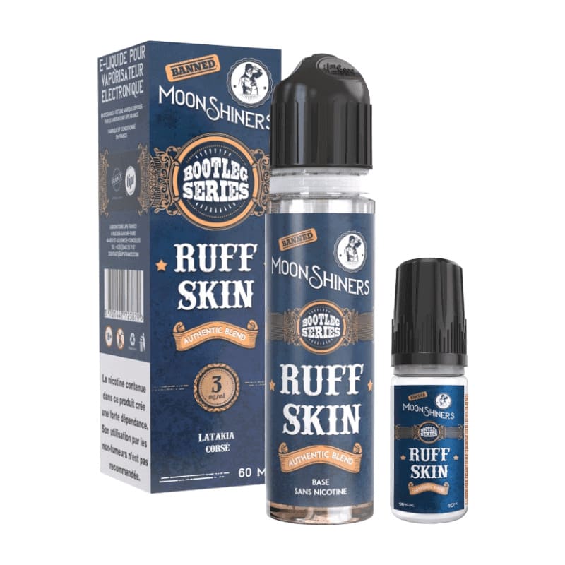 MOONSHINERS Bootleg Series Ruff Skin - Pack E-liquide 60ml