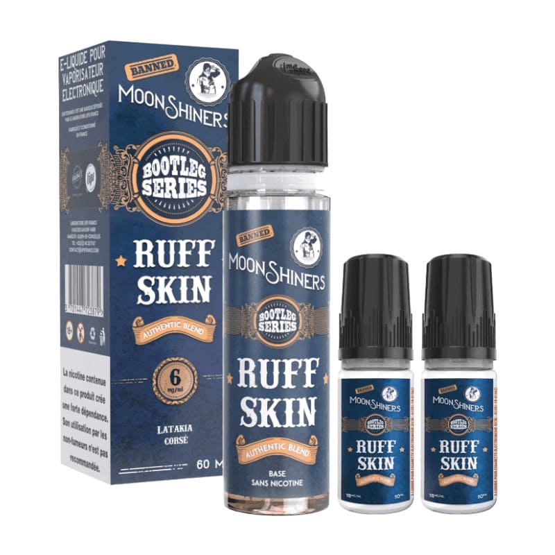 MOONSHINERS Bootleg Series Ruff Skin - Pack E-liquide 60ml