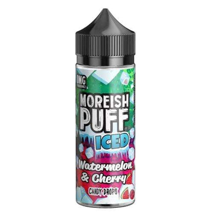 Moreish Puff Iced Watermelon & Cherry 100ml Shortfill