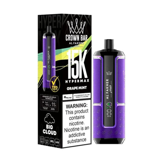 Grape Mint Al Fakher HyperMax 15k Puff