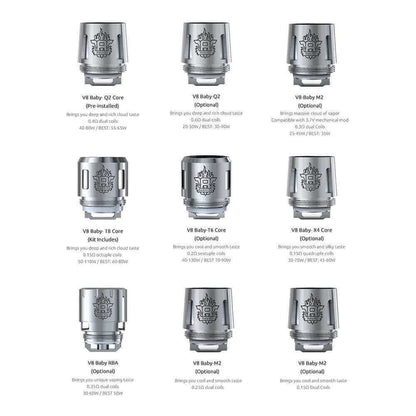 [OpenBox] SMOKTECH TFV8 BABY - Pack de 5 Résistances