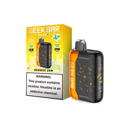 Geek Bar Pulse X 25K Jam Edition Disposable Vape 18ml 5%