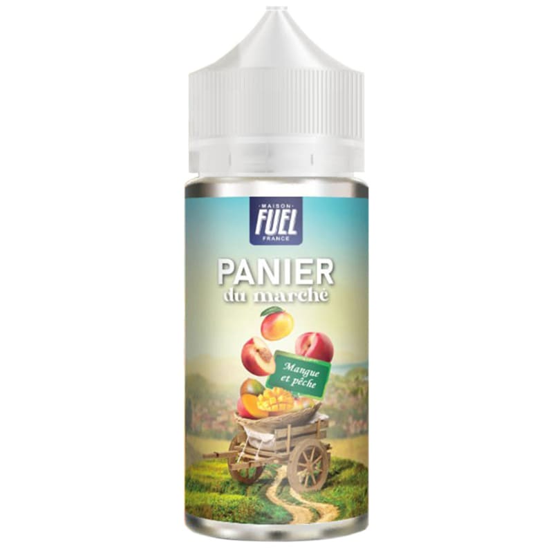 PANIER DU MARCHÉ Mangue et Pêche - E-liquide 100ml