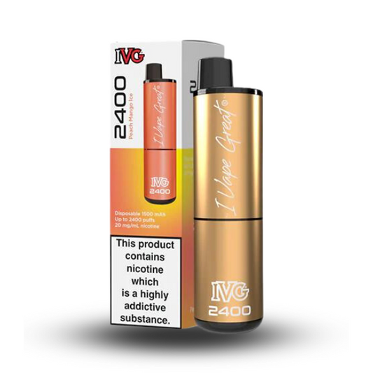 Peach Mango Ice - IVG 2400 Disposable Kit