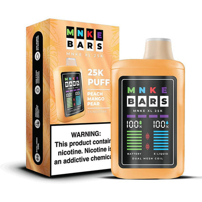MNKE Bars XL 25K Disposable Vape 5%18m