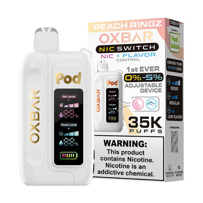 OXBAR X Pod Juice Nic Switch 35K Disposable Vape 5%