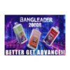 Bang King Double Crystal 20000 Puffs Vape (0% to 5% Nicotine) 20K Disposable Vape Pen E Cigarette Prefilled 25ml 650mAh 12 Flavors