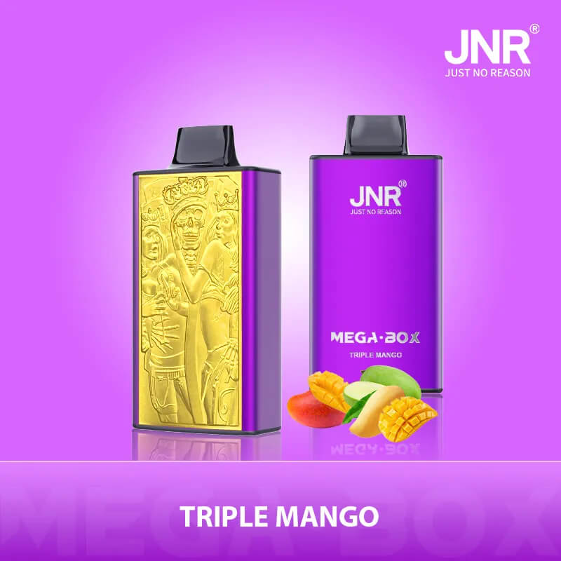 JNR Mega Box 25000 Puffs Disposable Vape-850mAh Battery, 30ml E-liquid, Multiple Nicotine 20 Flavors