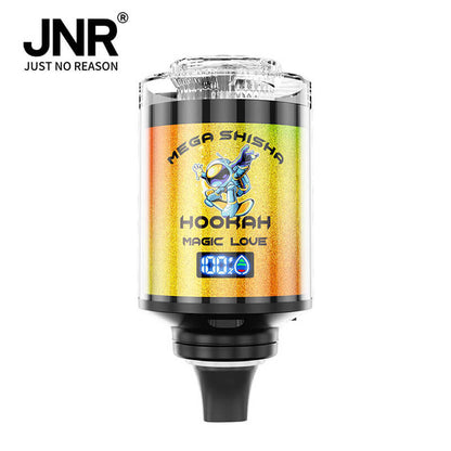 JNR Mega Shisha Hookah 100K Disposable Vape-2200mAh Battery, 60ml E-liquid, Multiple Nicotine 12 Flavors