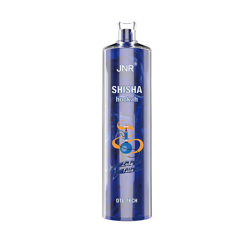 JNR Shisha 12000 Puffs Disposable Vape-750mAh Battery, 24ml E-liquid, Multiple Nicotine 12 Flavors