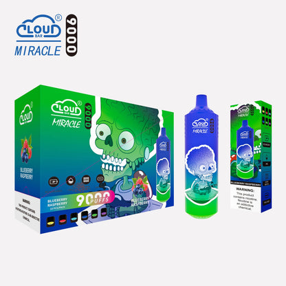 Cloud Multi Flavor 9000 Puffs  5% Rechargeable Cigarettes Vapor Electronic Vapes Pen 18ml for Cigarettes Lovers