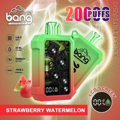 Bang King Double Crystal 20000 Puffs Vape 20K Disposable Vape Pen E Cigarette Prefilled 25ml 650mAh