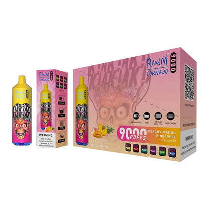 JNR Alien 10000 Puffs Disposable Vape-850mAh Battery, 20ml E-liquid, Multiple Nicotine 12 Flavors