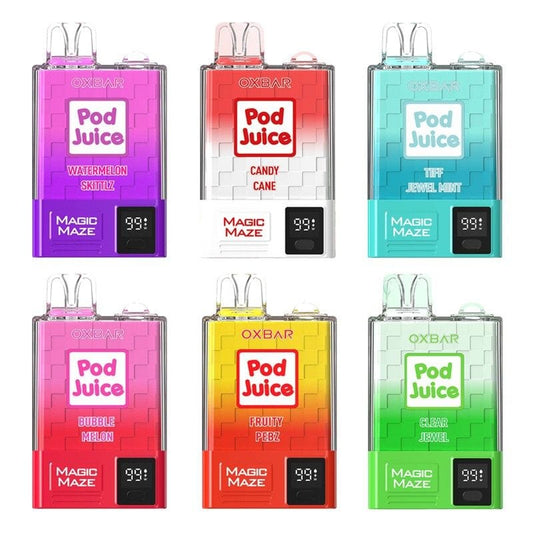 OXBAR x Pod Juice Magic Maze Pro Disposable Vape 5%