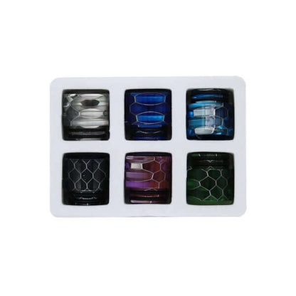 REEWAPE R5 - Pack de 6 Drip Tips 810 Resin