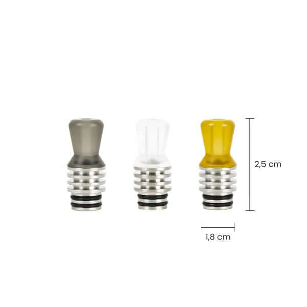 REEWAPE RS338 - Drip Tips 510 Concave Droit