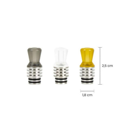 REEWAPE RS338 - Drip Tips 510 Concave Droit