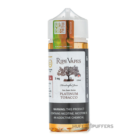 Ripe Vapes San Juan Series - Platinum Tobacco 120mL