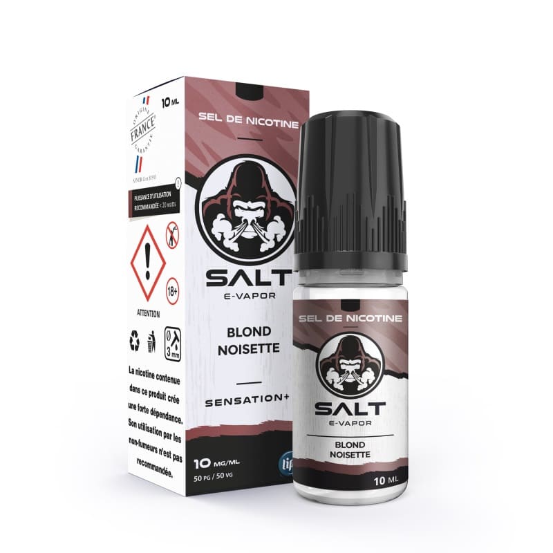 SALT E-VAPOR Blond Noisette - Sel de nicotine 10ml