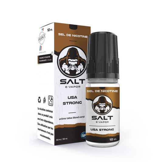 SALT E-VAPOR USA Strong - Sel de nicotine 10ml