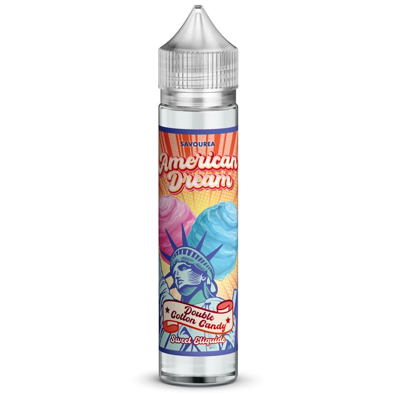 SAVOUREA American Dream Double Cotton Candy - E-liquide 50ml/100ml
