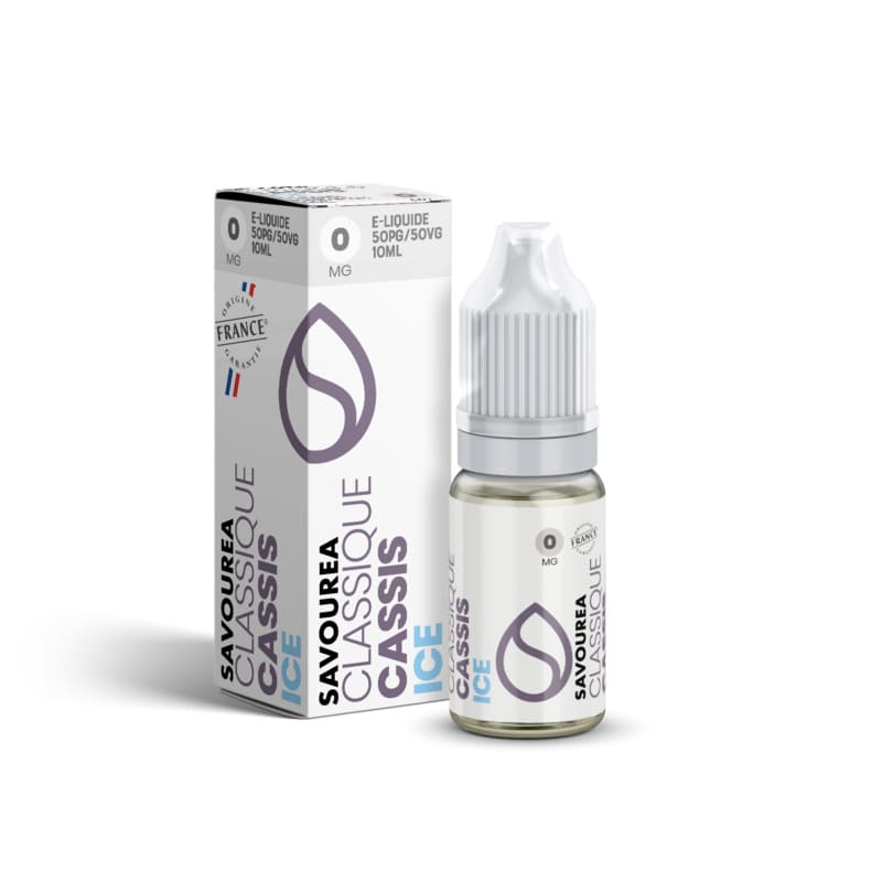 SAVOUREA Cassis Ice - E-liquide 10ml