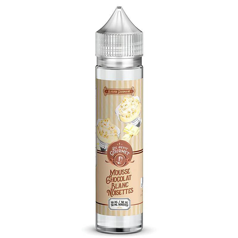 SAVOUREA Le Petit Gourmet Mousse Chocolat Blanc Noisette - E-liquide 50ml