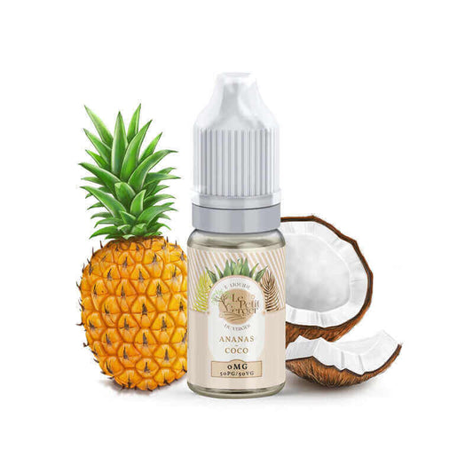 SAVOUREA Le Petit Verger Ananas Coco - E-liquide 10ml