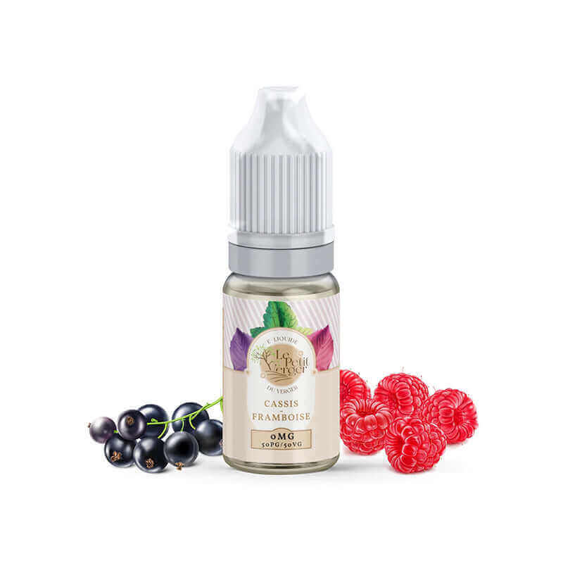 SAVOUREA Le Petit Verger Cassis Framboise - E-liquide 10ml