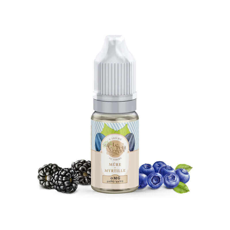 SAVOUREA Le Petit Verger Mûre Myrtille - E-liquide 10ml