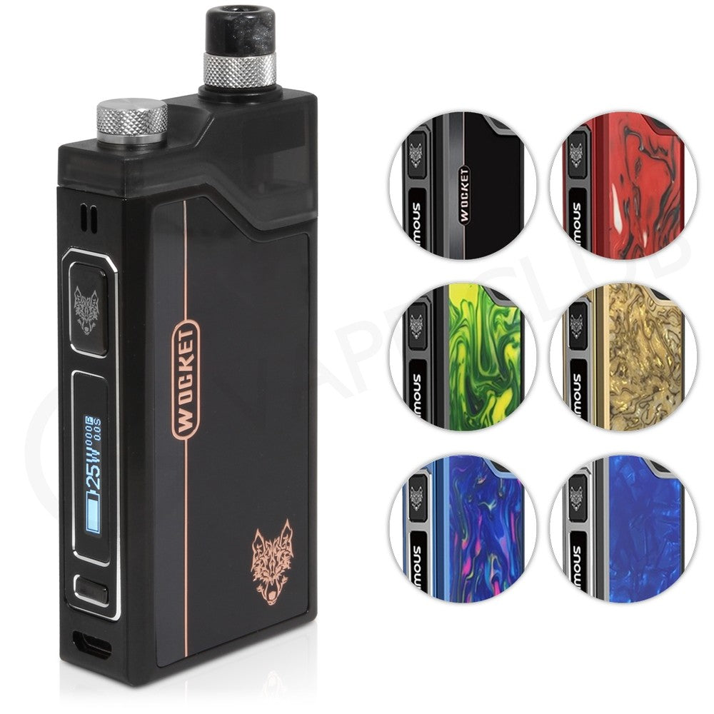 Wocket Pod System Kit By SNOWWOLF | NEW X-GRID COIL TECHNOLOGY | 5-25W