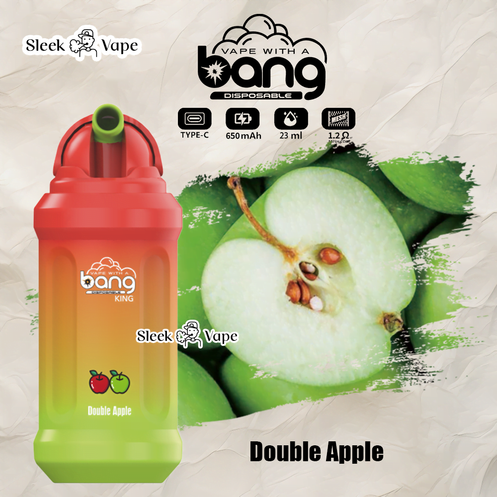 Bang King 12000 Puffs 0% 2% 3% 5% Nicotine Rechargeable Disposable Pod