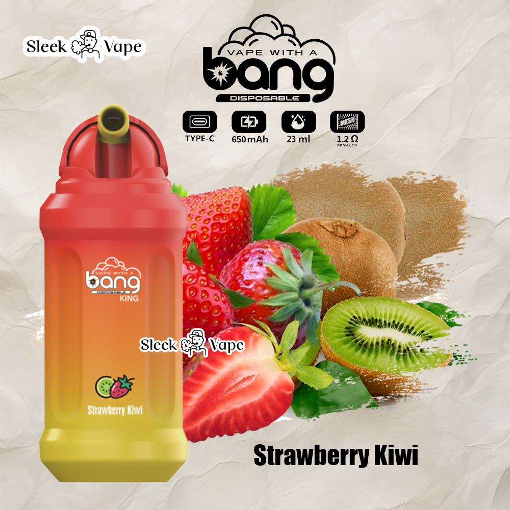Bang King 12000 Puffs 0% 2% 3% 5% Nicotine Rechargeable Disposable Pod