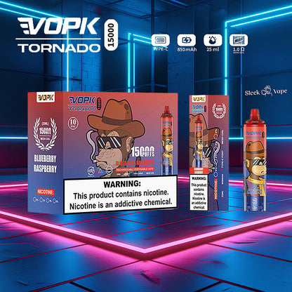 VOPK Tornado 15000 15K Puffs Disposable Vape Pen